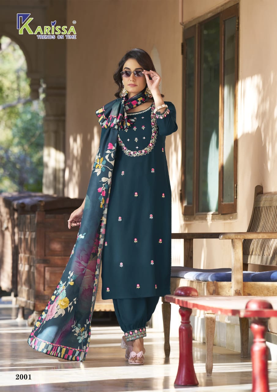 Shanaya Vol 2 By Karissa Rayon Kurti With Bottom Dupatta Wholesale Online